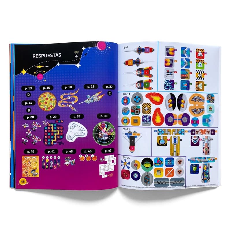 LEGO. CONSTRUYE Y PEGA: ESPACIO2