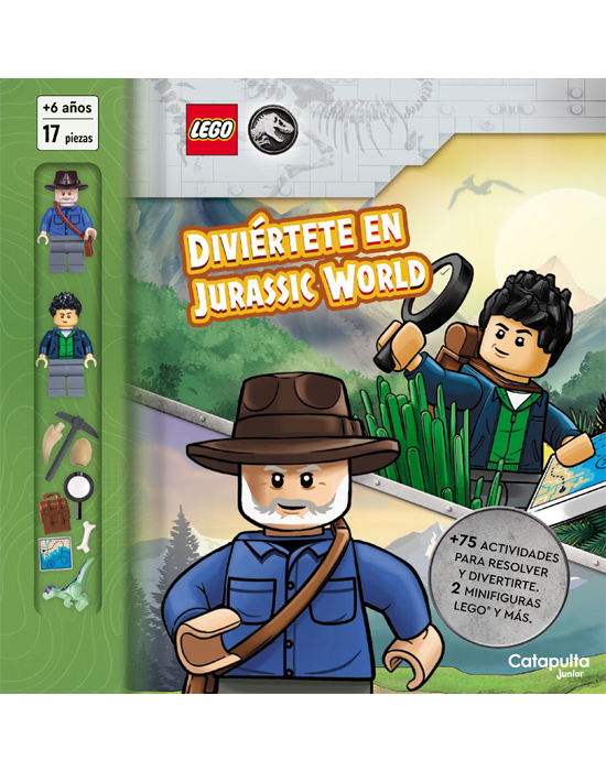 LEGO ACTIVIDADES: DIVIÉRTETE EN JURASSIC WORLD1
