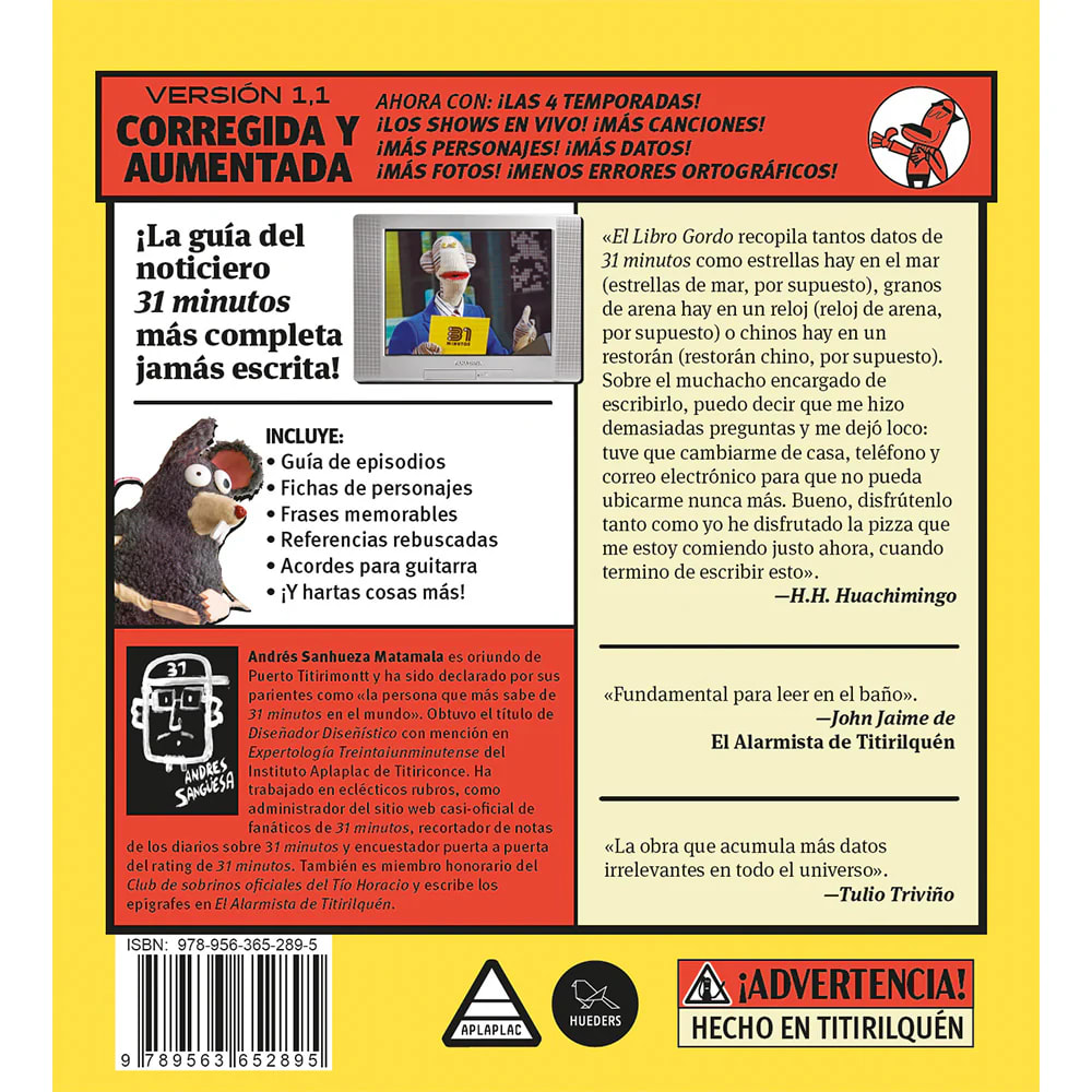 EL LIBRO GORDO DE 31 MINUTOS: VERSIÓN 1.12