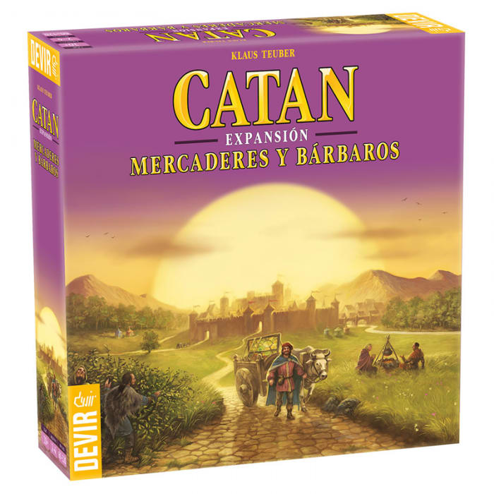 CATAN EXPANSION MERCADERES Y BARBAROS - DEVIR1