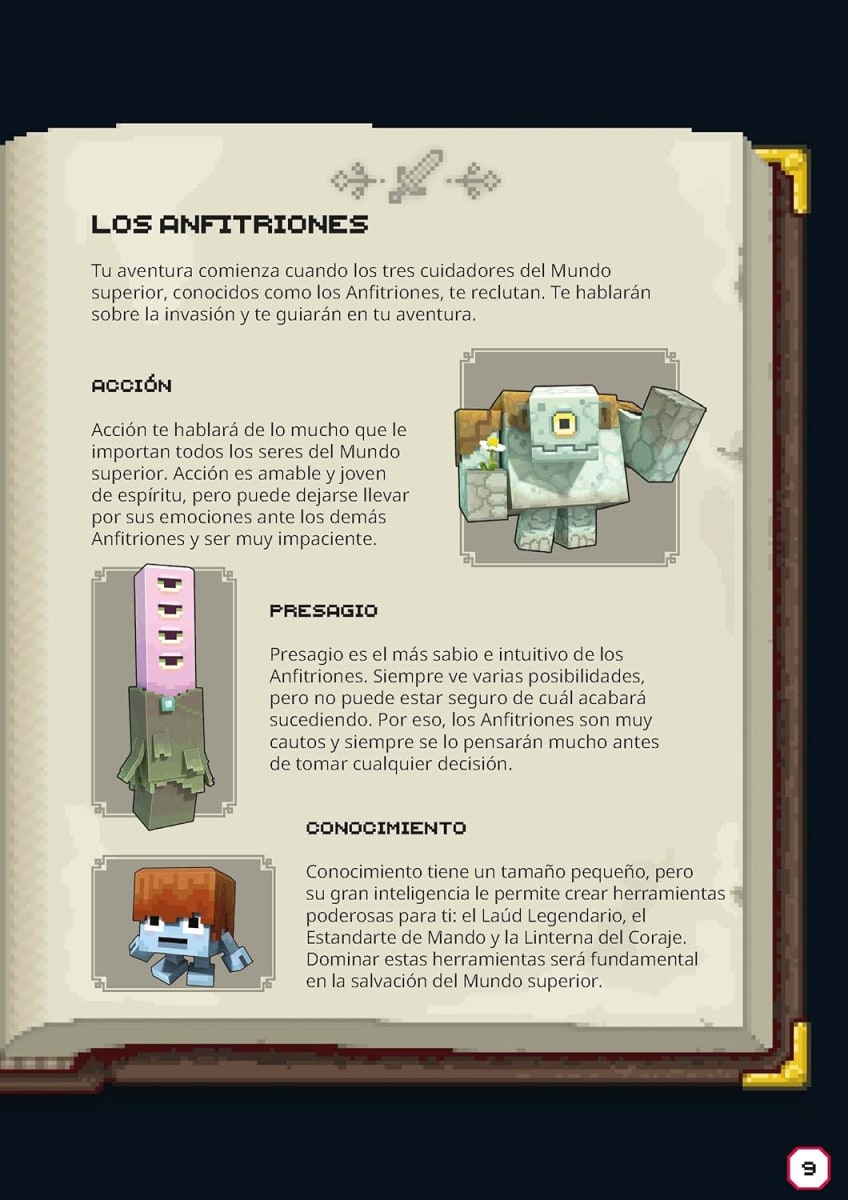 MINECRAFT. LEGENDS. UNA GUÍA HEROICA PARA SALVAR EL MUNDO SUPERIOR3