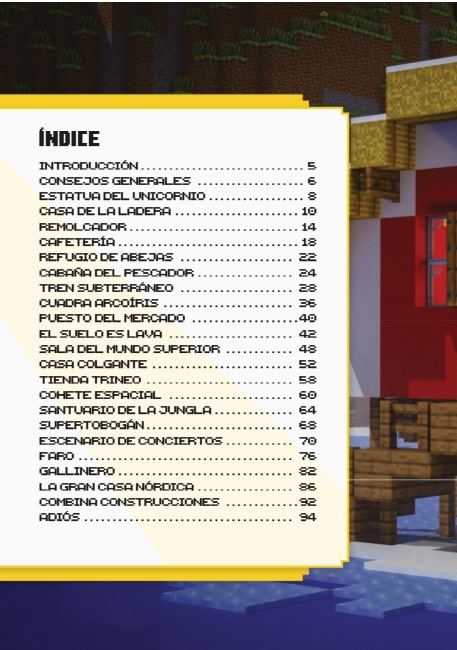 MINECRAFT. MINICONSTRUCCIONES INCREIBLES2