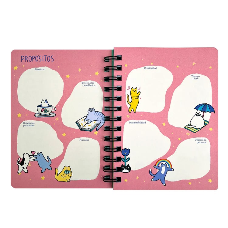 MINI PLANNER CATALINA CARTAGENA: GATOS4