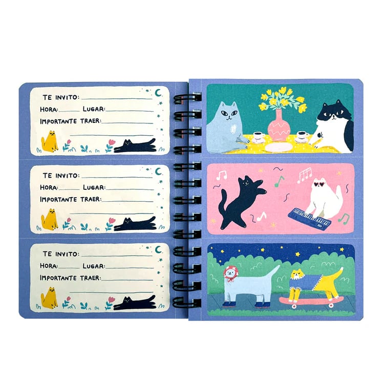 MINI PLANNER CATALINA CARTAGENA: GATOS8
