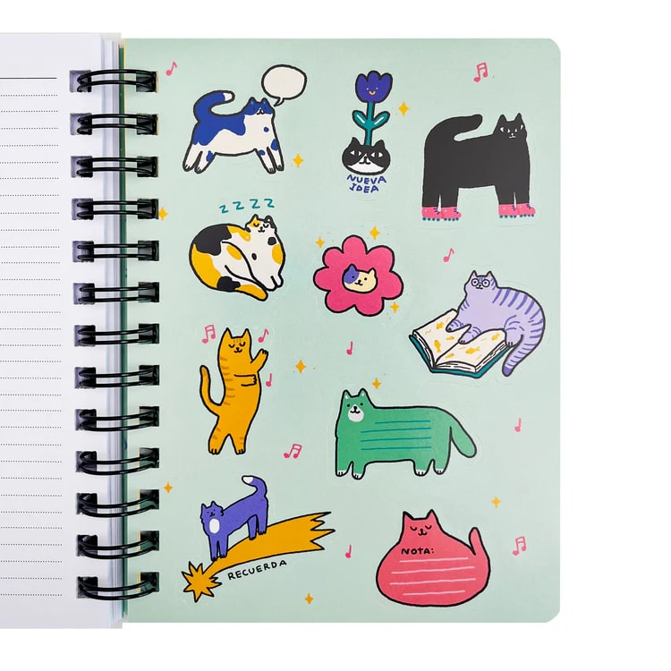 MINI PLANNER CATALINA CARTAGENA: GATOS10