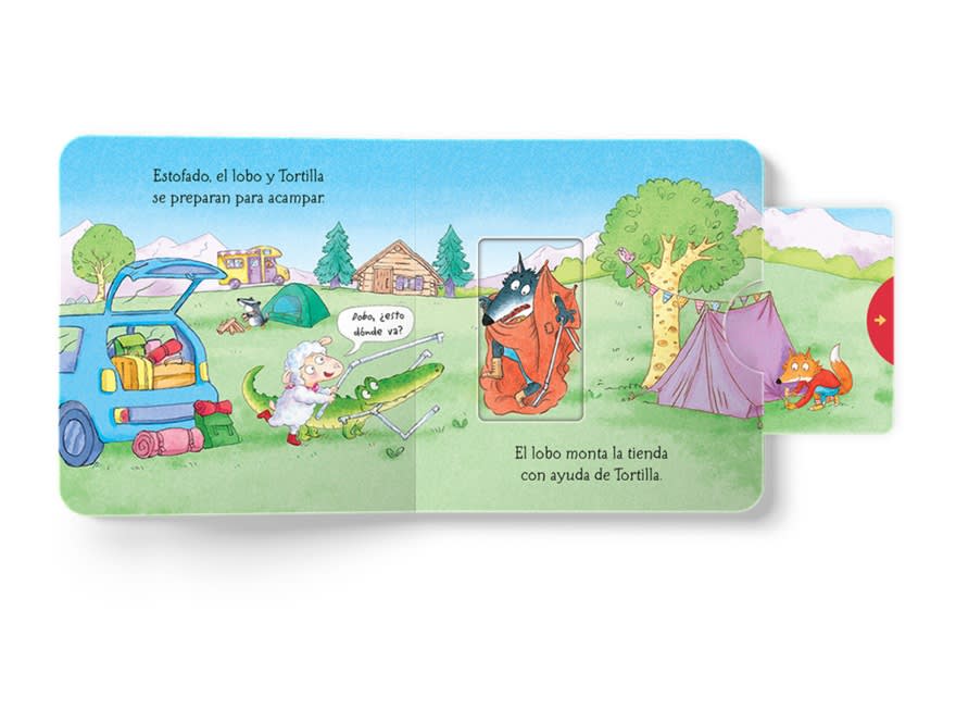 LA OVEJITA VA DE ACAMPADA2