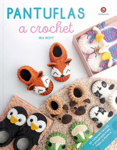 PANTUFLAS A CROCHET : PANTUFLAS DE ANIMALES1
