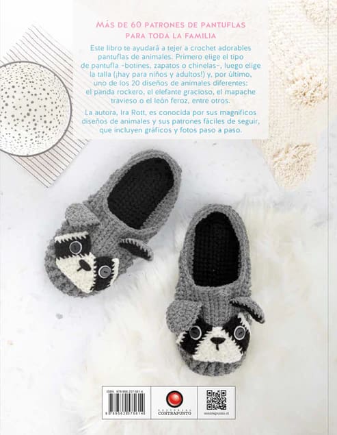 PANTUFLAS A CROCHET : PANTUFLAS DE ANIMALES2