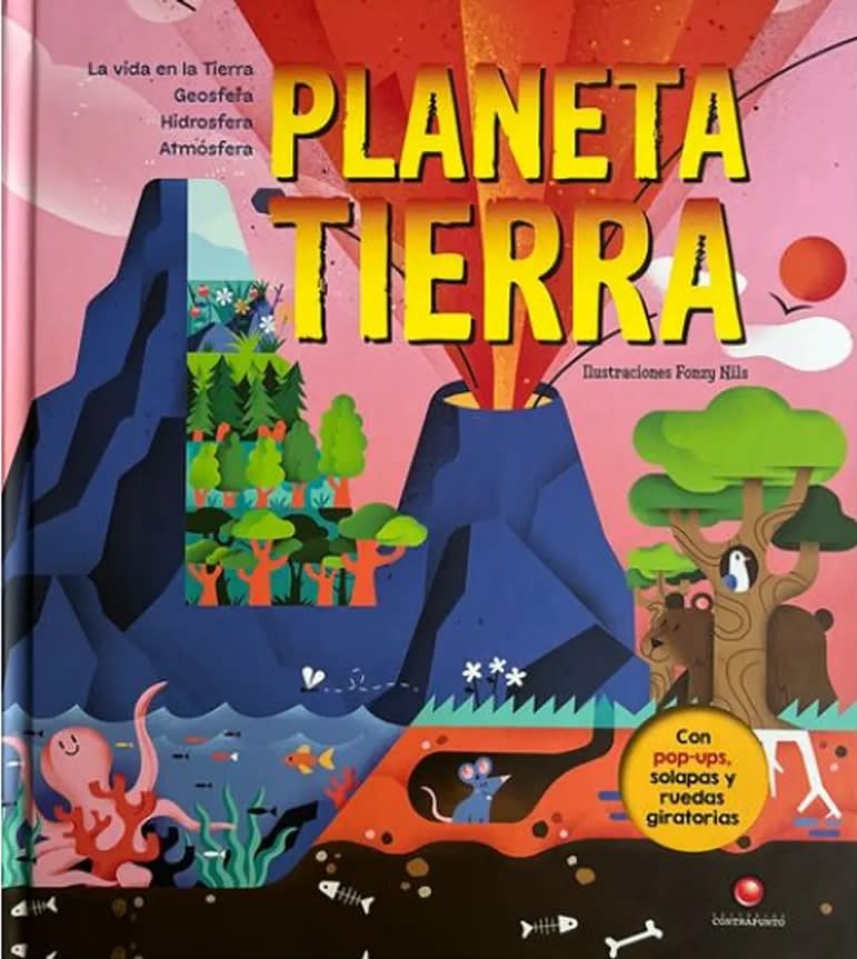 PLANETA TIERRA. CON POP-UPS, SOLAPAS Y RUEDAS GIRATORIAS1