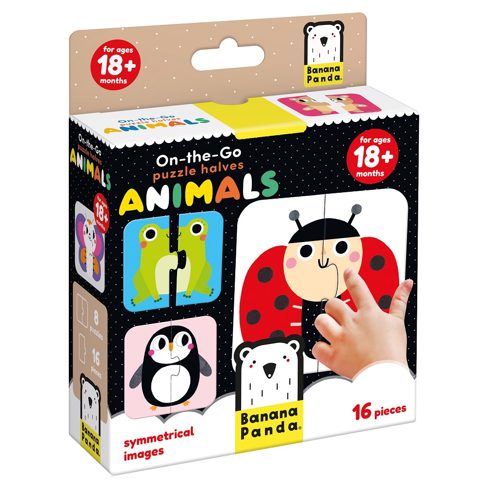 PUZZLE ON-THE-GO HALVES ANIMALS1