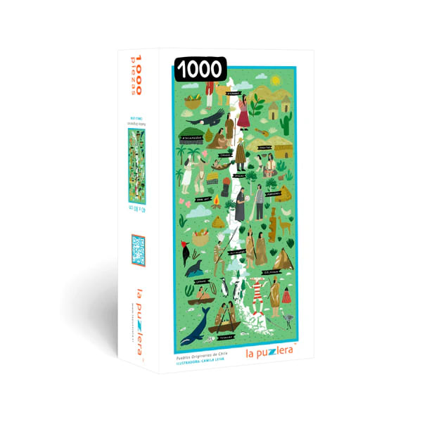 PUZZLE 1000 PIEZAS PUEBLOS ORIGINARIOS DE CHILE1