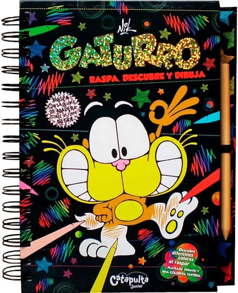 GATURRO: RASPA, DESCUBRE Y DIBUJA1