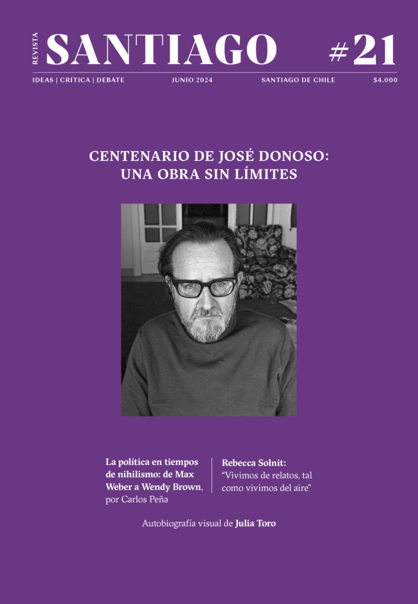 REVISTA SANTIAGO N° 21.CENTENARIO DE JOSE DONOSO: UNA OBRA SIN LIMITES1