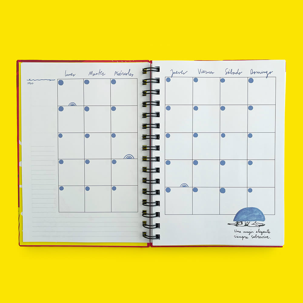 PLANNER SOL DÍAZ ROJO3
