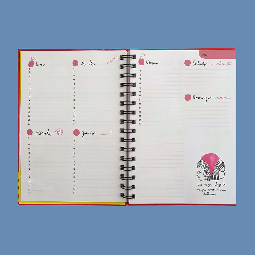 PLANNER SOL DÍAZ ROJO4