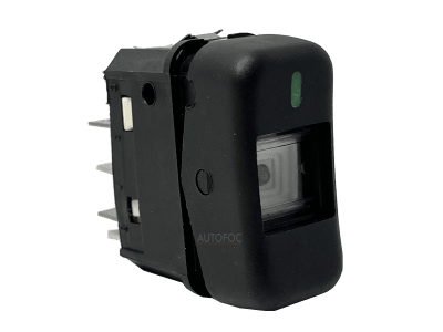 IM11604 INTERRUPTOR DE TECLA ILUMINADO CON RETORNO PARA CLAXON MERCEDES, VOLKSWAGEN, SCANIA, AGRALE, VOLARE