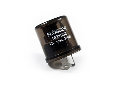 1621002 FLASHER ELECTRONICO 12V 2 TERM. 300W FLÖSSER