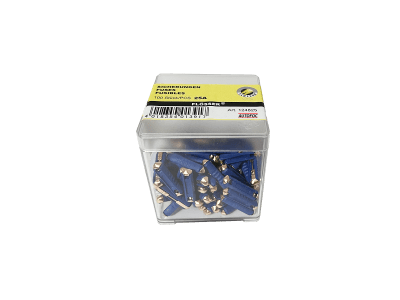 124825 CAJA DE FUSIBLE DE LOZA 25A X 100 PIEZAS ALEMAN FLÖSSER1