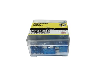 214815 CAJA DE FUSIBLE DE UÑA 15A X50 FLÖSSER1