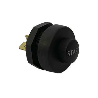 IM11038 BOTON DE CLAXON DE PLASTICO NEGRO MARILIA