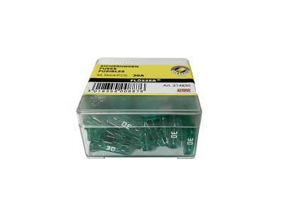 214830 CAJA DE FUSIBLE DE UÑA 30A X50 FLÖSSER1
