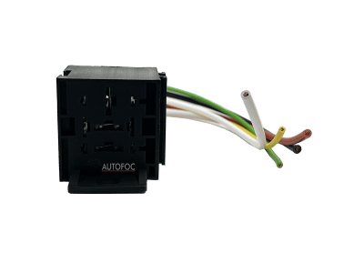 SOCKETE DE RELAY DE ALTA POTENCIA CON LOS TERMINALES ANCHOS CON CABLE FLÖSSER
