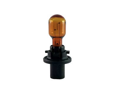 77715958 FOCO HIPERCLICK AMBAR 12v 24W CON BASE NEGRA PU20d-6 FLÖSSER