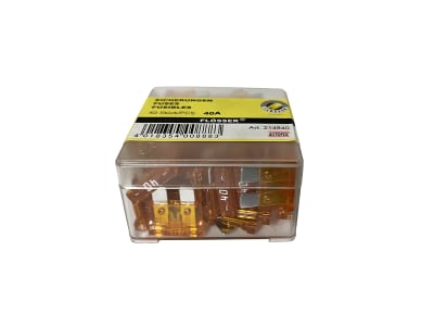 214840 CAJA DE FUSIBLE DE UÑA 40A X50 FLÖSSER