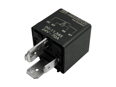 IM11385 RELAY DE ENCENDIDO/ARRANQUE DE 2 PATAS ANCHAS 24V 70AMP. 4 TERM. MARILIA