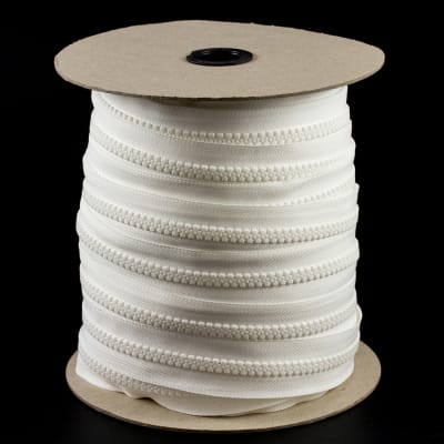 Cierre por metro YKK #10 VISLON Blanco