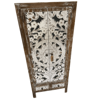 Mueble Alto Café Tallado