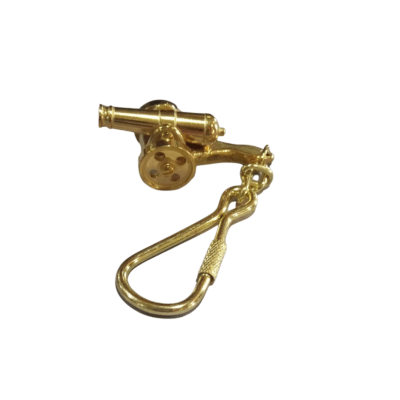 Llavero cañon pequeño bronce