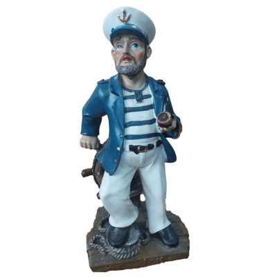 Figura Capitan c/ Pipa 20CM