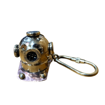 Llavero Escafandra con Caja Madera