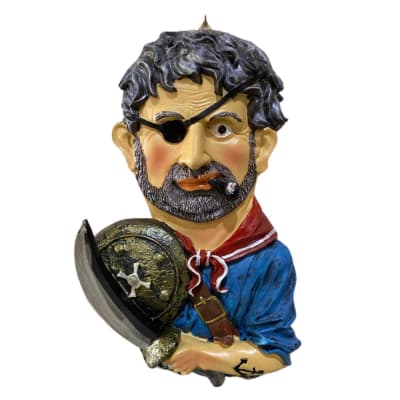 Figura Pirata con Sable para Pared