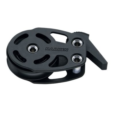 Roldana Plana ESP Aluminio con Mordaza 19mm