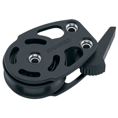 Roldana Plana ESP Aluminio con Mordaza 19mm