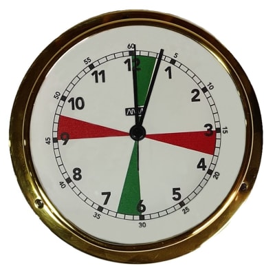 Reloj Minuto Silencio 120x95 mm
