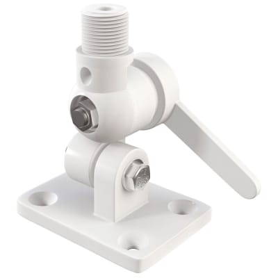 Base De Antena Ajustable Plastica Blanca