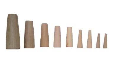 Set Tapones de Madera