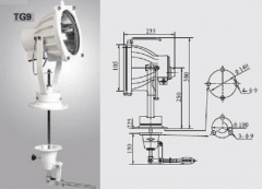 Foco Buscaboya TG9 24V 200W 