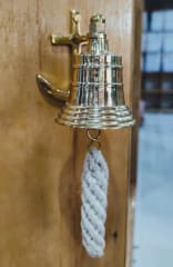 Campana Bronce con Ancla