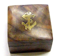 Llavero Escafandra con Caja Madera