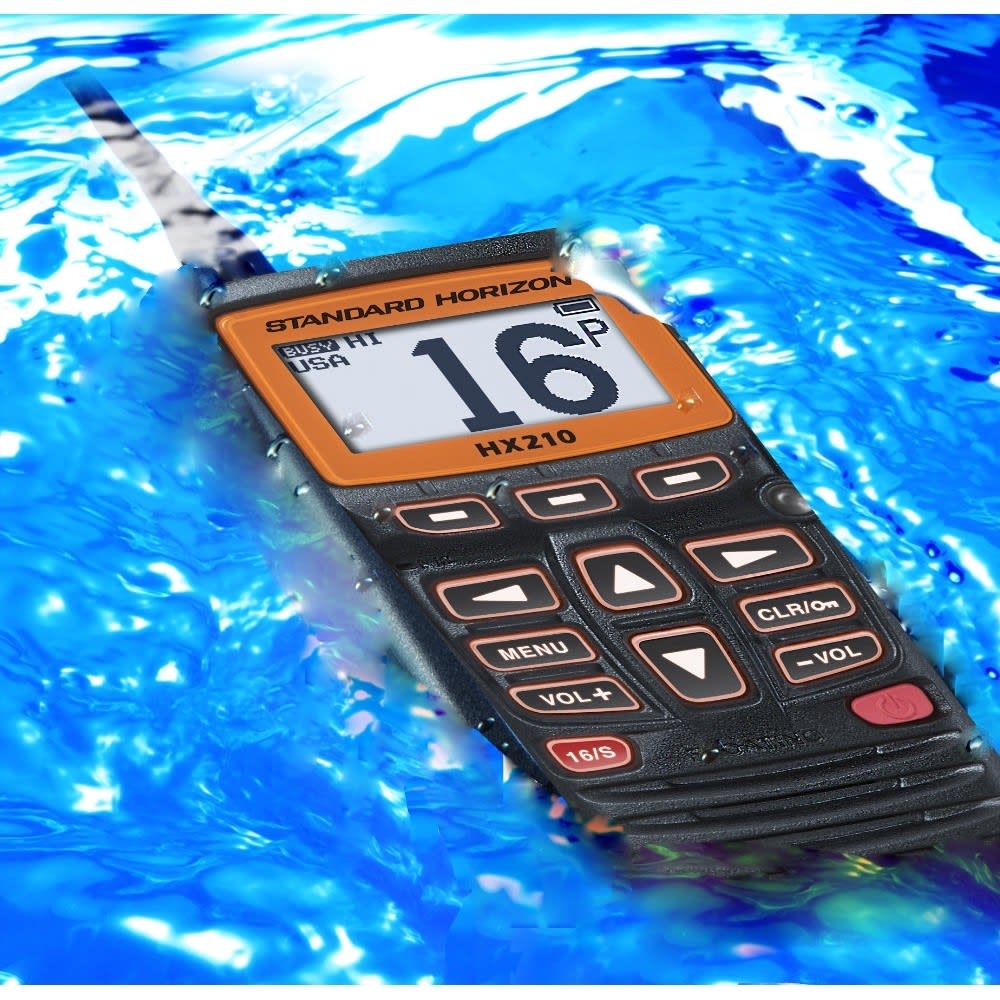 Radio Handy VHF Standard Horizon HX210 Basg Marine