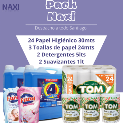 Pack Naxi (24 PH+ 3Nova +2detergente +2fuzol)