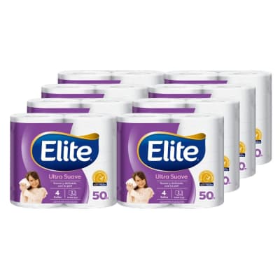 32 Rollos Papel Higiénico Elite 50mts