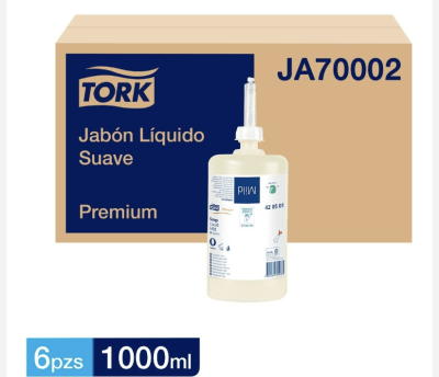 Jabon Tork Glicerina 6x1000ml