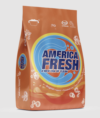 Detergente en Polvo Fresh, 400gr