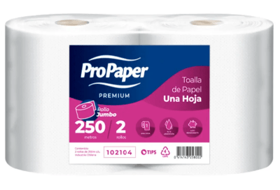 Toalla 2x250 mts HS, Propaper