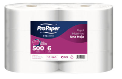 Papel Higiénico HS 6x500mtr Pro Paper
